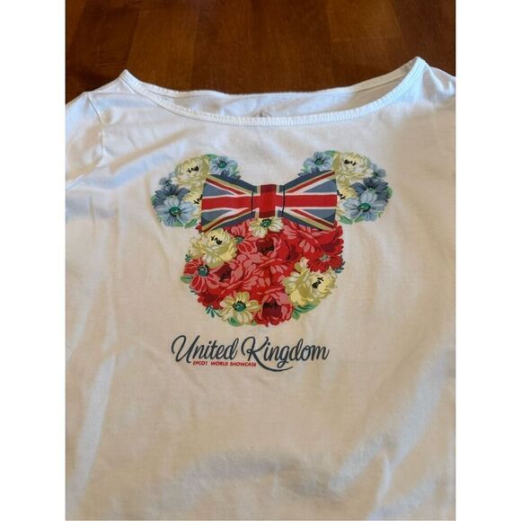 Disney United Kingdom, Epcot world, showcase, shirt, size, medium - Picture 2 of 4